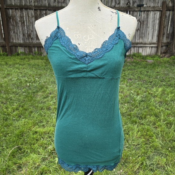 👕 Bluenotes Teal Cami Top - Picture 2 of 7